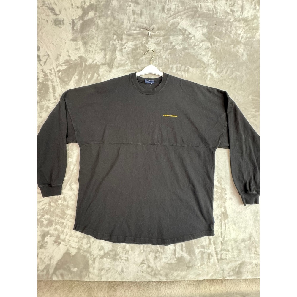 Spirit‎ Jersey San Francisco Long Sleeve T Shirt Mens XL Black Glitter Graphic T